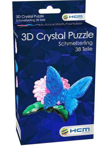 HCM 39tlg. 3D-Crystal Puzzle "Schmetterling" - ab 14 Jahren