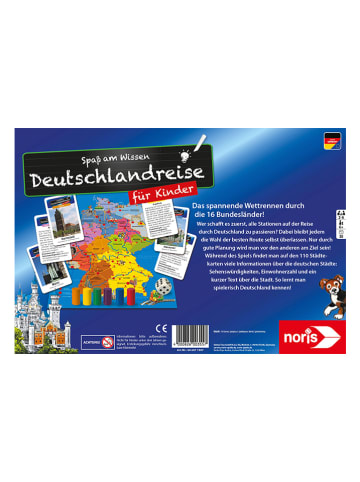 Noris Wissensspiel "Deutschlandreise für Kinder" - ab 6 Jahren
