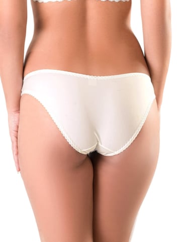 Valea Slip "Nadia" crème/rood