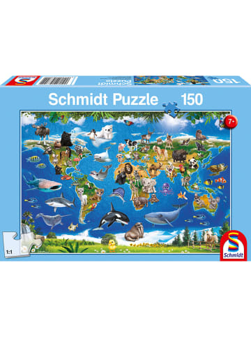 Schmidt Spiele 150tlg. Puzzle "Lococo Tierwelt" - ab 7 Jahren
