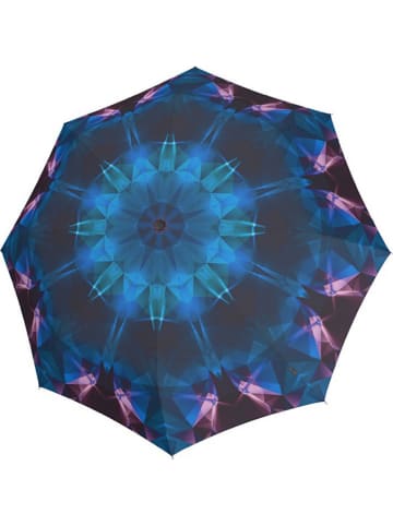 Knirps Paraplu "Knirps T.200 Medium Duomatic" blauw/roze