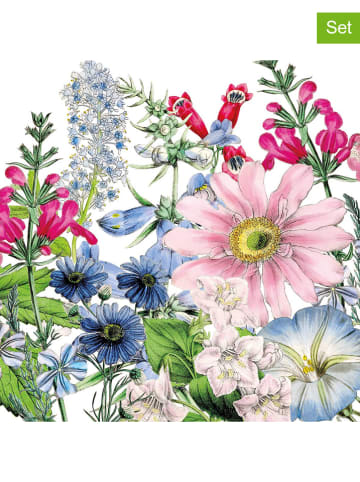 ppd 2er-Set: Servietten "Floriculture" in Bunt - 2x 20 Stück