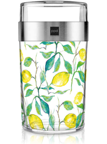 ppd Lunchbehälter "Beautiful Lemons" in Grün/ Gelb - 900 ml