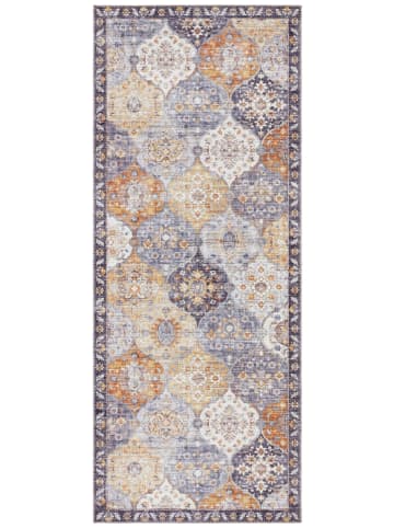 Elle Decoration Kurzflor-Teppich "Kashmir Ghom" in Honiggelb
