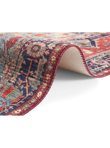 Elle Decoration Kurzflor-Teppich "Hamadan" in Rot