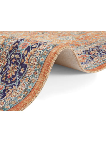 Elle Decoration Laagpolig tapijt "Keshan Maschad" goudgeelkleurig