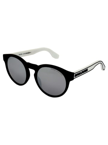Marc Jacobs Damen-Sonnenbrille in Schwarz-Weiß/ Grau