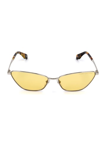 Marc Jacobs Dameszonnebril zilverkleurig/geel