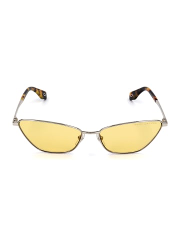 Marc Jacobs Damskie okulary przeciwsłoneczne w kolorze srebrno-żółtym