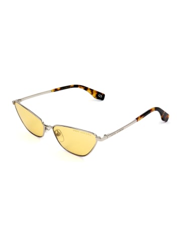 Marc Jacobs Damen-Sonnenbrille in Silber/ Gelb
