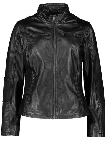 Caminari Lederjacke "Sabi" in Schwarz