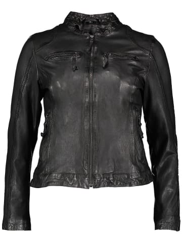 Caminari Lederjacke in Schwarz