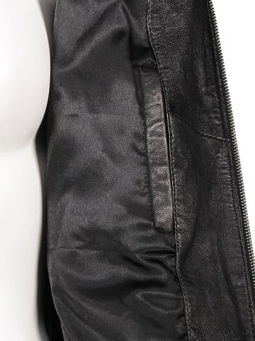 Caminari Lederjacke "Mio" in Schwarz
