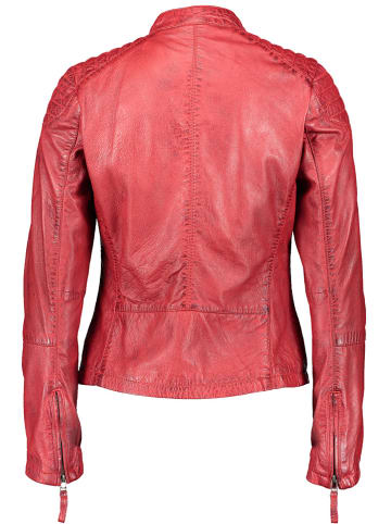 Caminari Lederjacke "Mio" in Rot