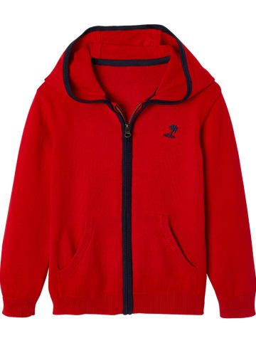 vertbaudet Sweatjacke in Rot