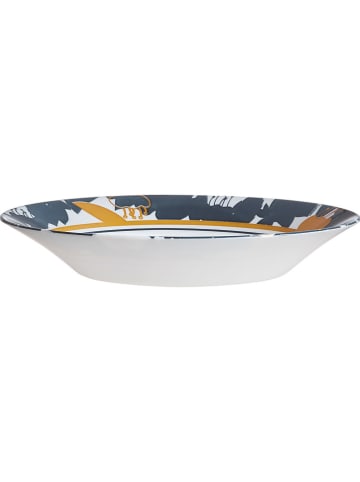 Luminarc Talerze głębokie (6 szt.) "Orme" w kolorze niebiesko-żółtym - Ø 23 cm