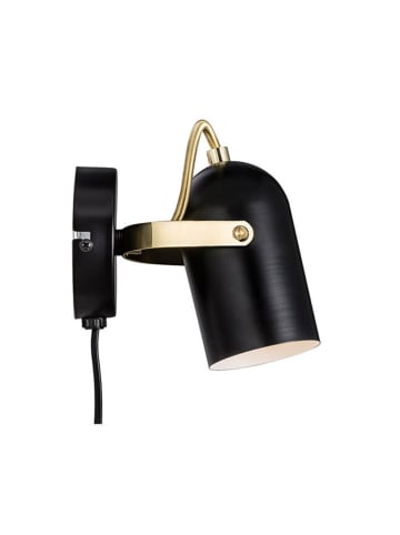 Nordlux Lampa ścienna "Lotus" w kolorze czarnym - (S)6,6 x (W)14 cm