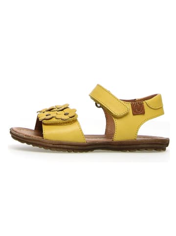 Naturino Leren sandalen "Spring" geel