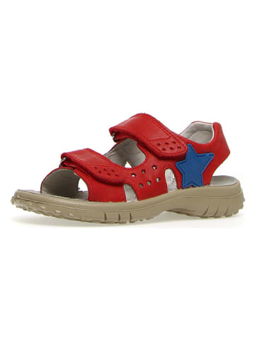Naturino Leren sandalen "5675" rood