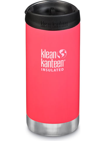 Klean Kanteen Butelka termiczna "TKWide VI" w kolorze różowym - 355 ml