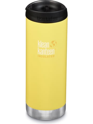 Klean Kanteen Isolierflasche "TKWide VI" in Gelb - 473 ml