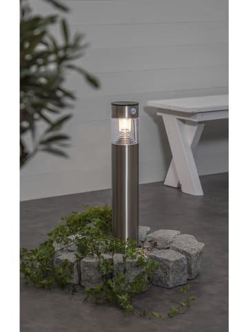 STAR Trading Edelstahl-LED-Solar-Gartenstecker "Marbella" - (H)50 cm