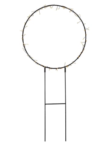 STAR Trading Ledtuinsteker "Barlumi" zwart - (H)84 cm