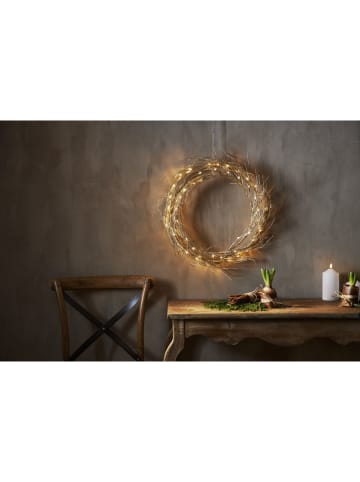 STAR Trading Led-krans "Fizzy" goudkleurig - Ø 45 cm