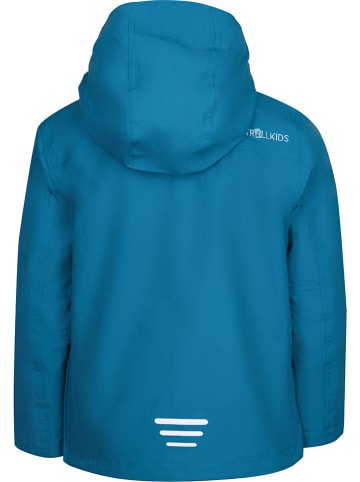 Trollkids Regenjacke "Bergen" in Blau