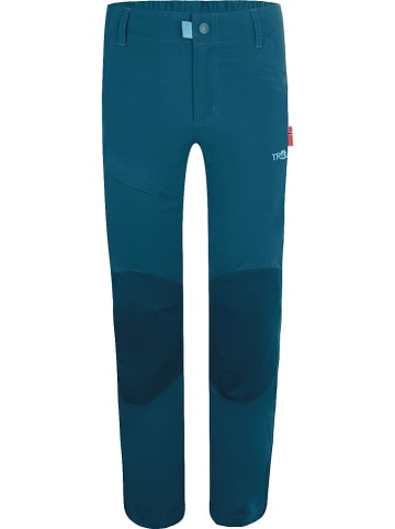 Trollkids Trekkinghose "Hammerfest Pro" - Slim fit - in Blau