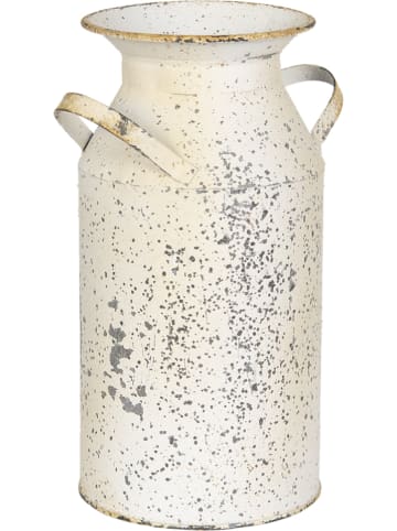 Clayre & Eef Dekokanne in Weiß - (B)15 x (H)23 x (T)11 cm
