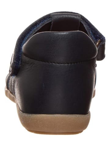 BO-BELL Leder-Halbsandalen in Dunkelblau