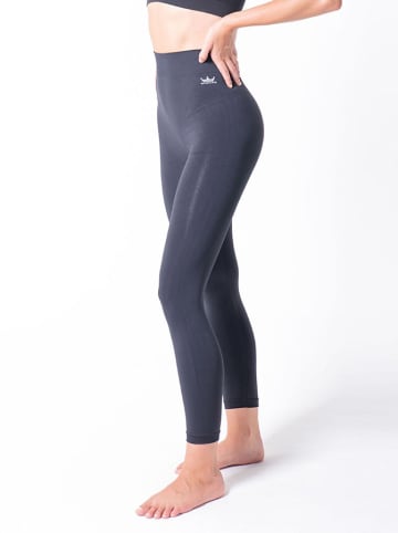 Anaissa Legginsy funkcyjne w kolorze czarnym