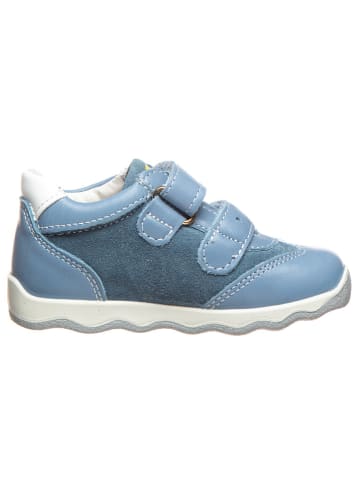 Primigi Leder-Sneakers in Hellblau