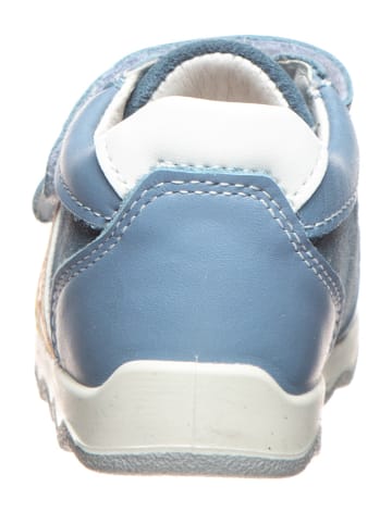 Primigi Leder-Sneakers in Hellblau