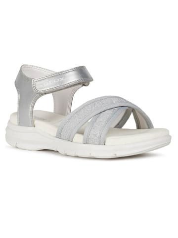 Geox Sandalen "Sukie" zilverkleurig
