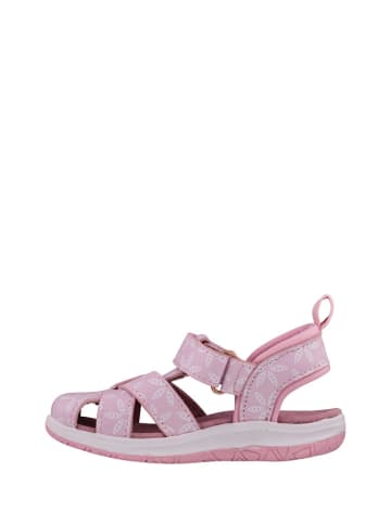 Viking Leder-Halbsandalen in Rosa