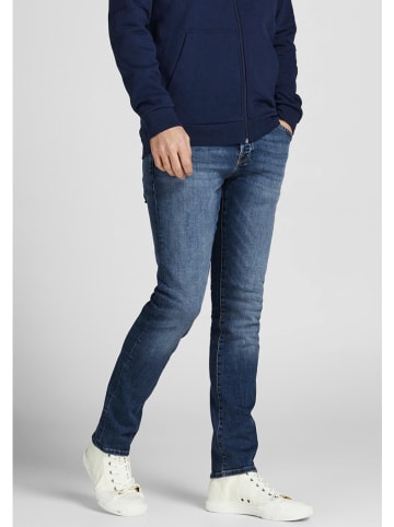 Jack & Jones Spijkerbroek "Glenn" - slim fit - donkerblauw