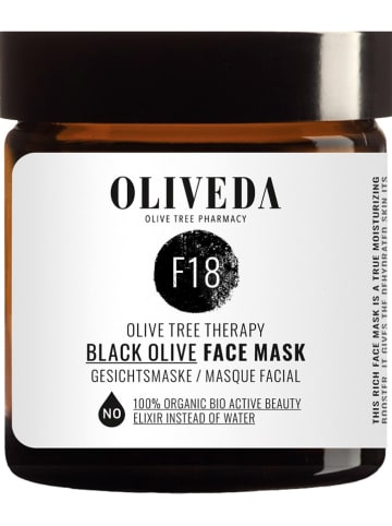 Oliveda Gezichtsmasker "Black Olive - Rejuvenating", 60 ml
