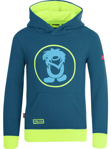 Trollkids Hoodie "Troll" blauw