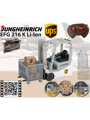 Happy People Wózek widłowy zdalnie sterowany "UPS Jungheinrich" - 3+