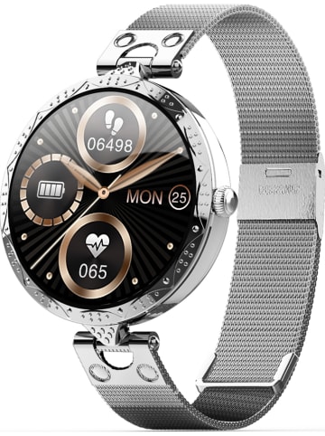 WHIPEARL Smartwatch in Silber
