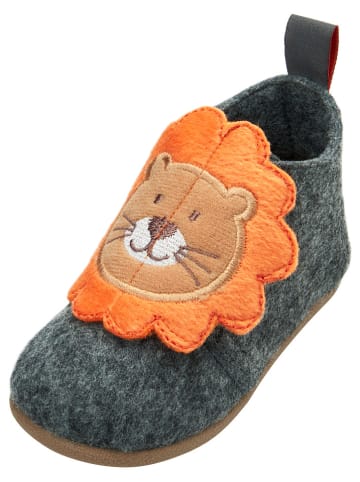 Playshoes Hausschuhe in Grau