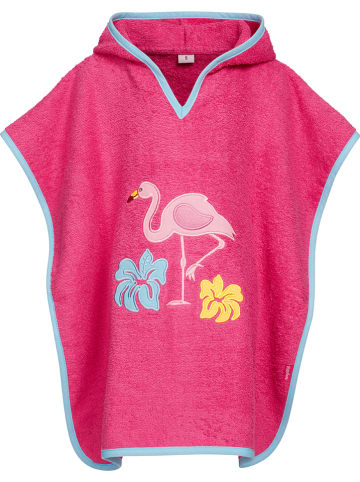 Playshoes Badeponcho in Pink