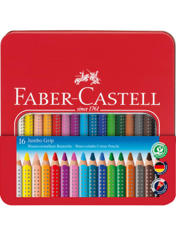 Faber-Castell Buntstifte "Jumbo Grip" - 16 Stück