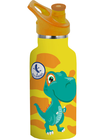 P:os Drinkfles "Dino" geel - 350 ml