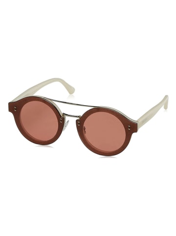 Jimmy Choo Damen-Sonnenbrille in Weiß/ Braun/ Rosa