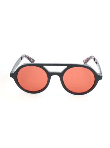 Jimmy Choo Herren-Sonnenbrille in Grau/ Rot