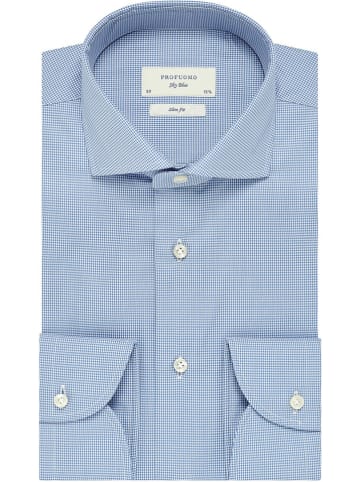 PROFUOMO Koszula - Slim fit - w kolorze błękitnym