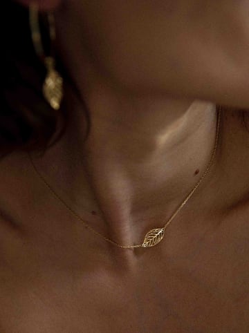 Ania Kruk Pozłacany naszyjnik z zawieszką - dł. 40 cm